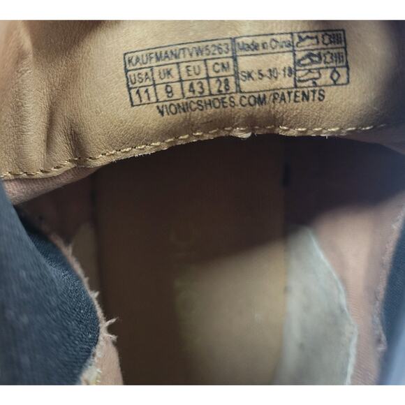 Vionic Womens 11 Kaufman Boots Black Shoes Orthotic Comfort Casual Bootie - Picture 9 of 9